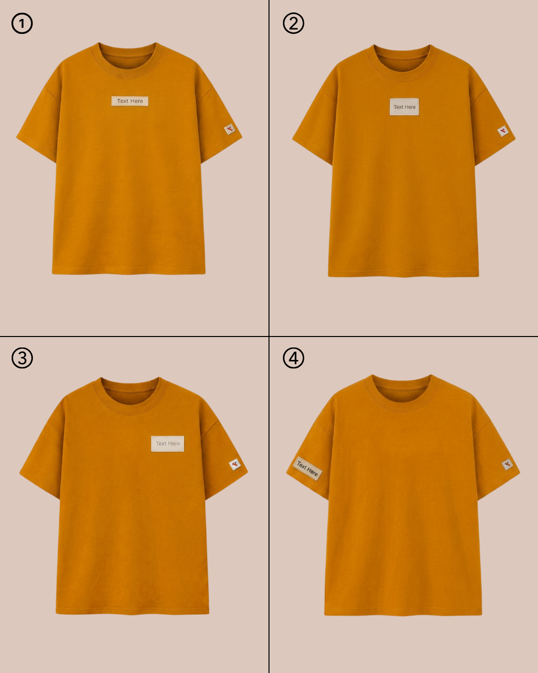 Oversized Cotton Basics [Mustard Yellow]