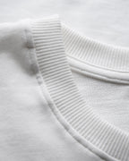 Oversized Cotton Basics off-white cotton terry oversized t-shirt with relaxed fit and soft texture